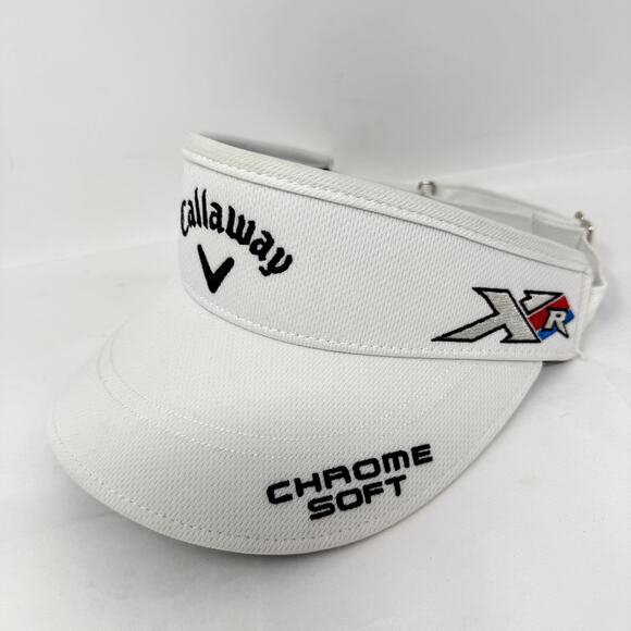 Callaway Chrome Soft Golf Hat White Visor Cap Great Big Bertha Gorpcore Outdoor - Picture 1 of 6